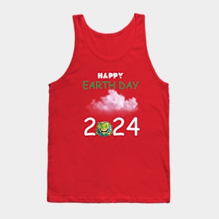 happy earth day 2024 gift april 22 Cute  Lover Rainbow Tank Top